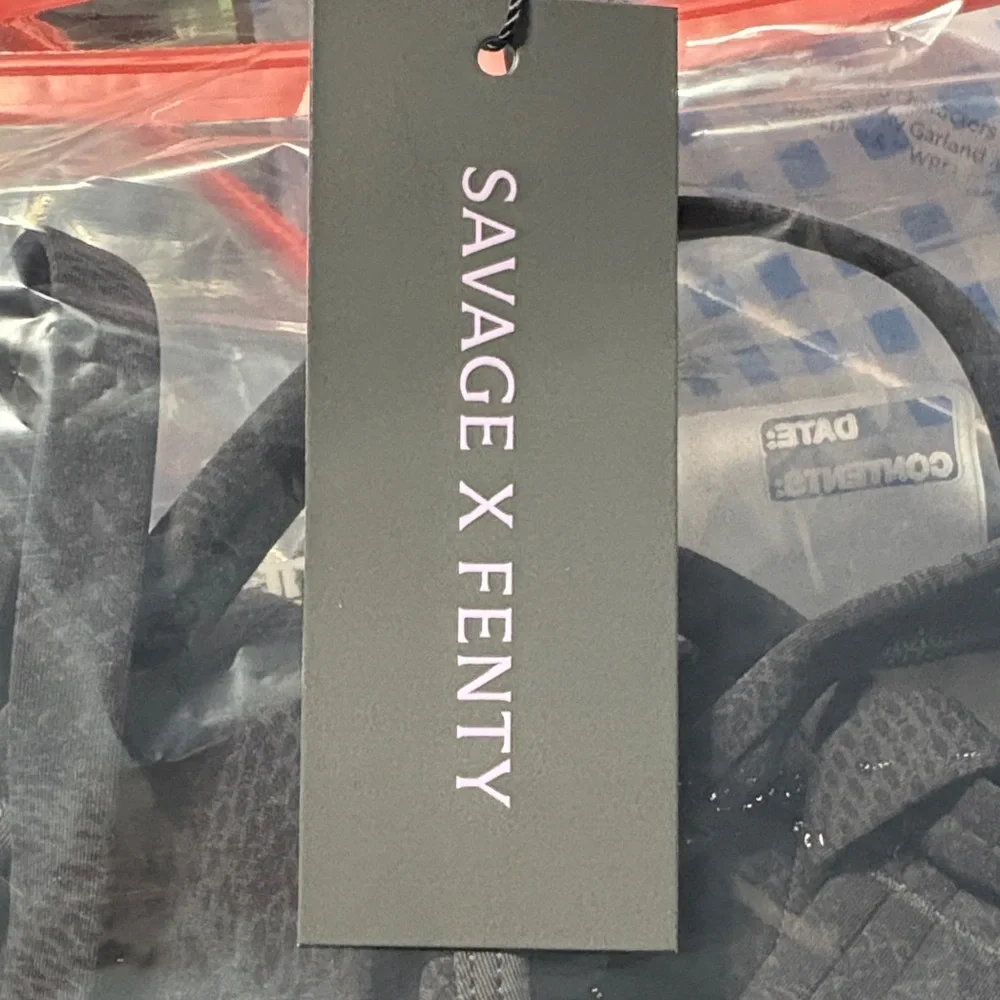 Savage X Fenty Dusky Grey Boa Baddie Print Sporty Dress with Shorts - Picture 9 of 9